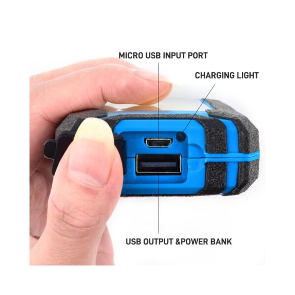 Small but mighty - a rechargeable LED inspection lamp with magnet and power‑bank capability