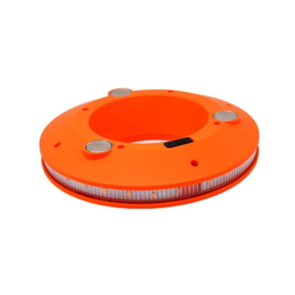 Magnetic Flashing LED Warning Light | Universal Cone Fit, 6 Modes, Type-C Rechargeable