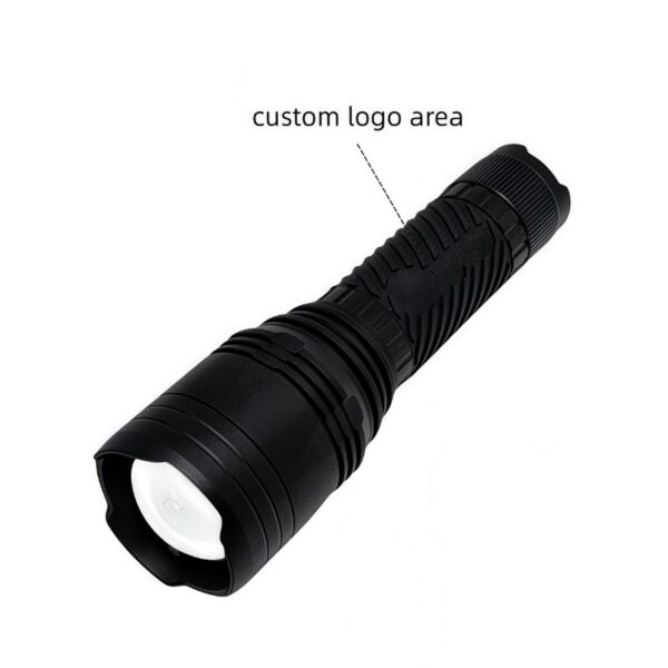 Hiking Flashlight | 2000LM, Zoomable, Multi-Mode, IP44, Aluminum Alloy