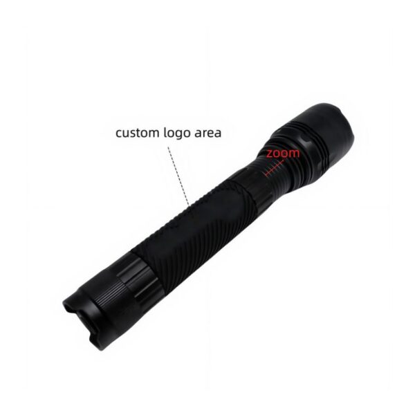 Best Outdoor Flashlight | 2000LM, Zoomable, Multi-Mode, IP44, 9xAA Power