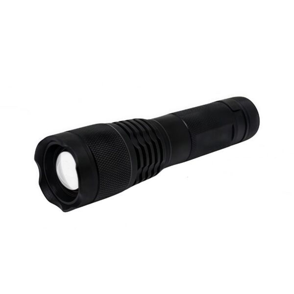 Telescopic Zoom Flashlight | 350LM, Adjustable Focus, Multi-Mode, IP44