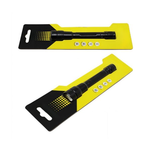 Small Torch Light | 150LM, Telescopic Focus, Lotus Bezel, Ultra-Compact