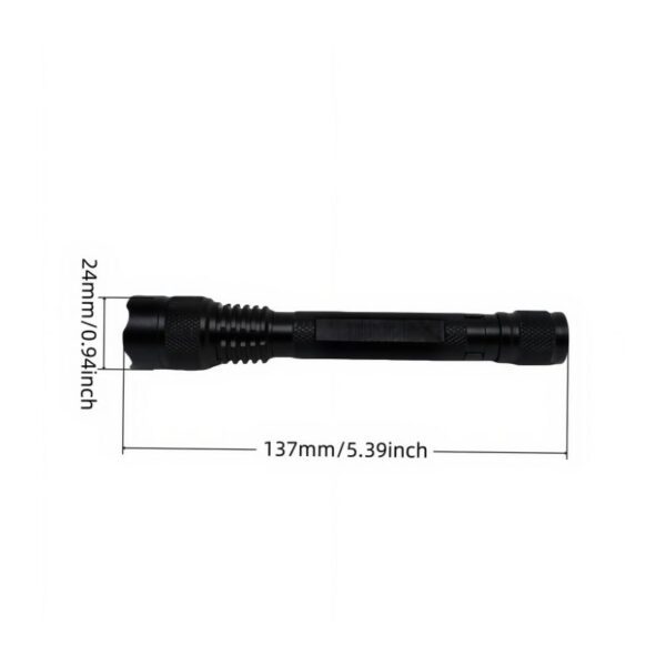Small Torch Light | 150LM, Telescopic Focus, Lotus Bezel, Ultra-Compact