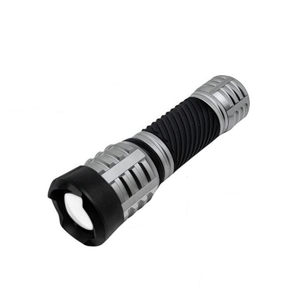 Shockproof Flashlight | 350LM, Compact Zoom, Dual-Material Build, IP44