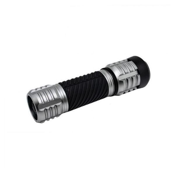 Impact Resistant Flashlight | 650LM, Rugged Dual-Material, Multi-Mode, IP44