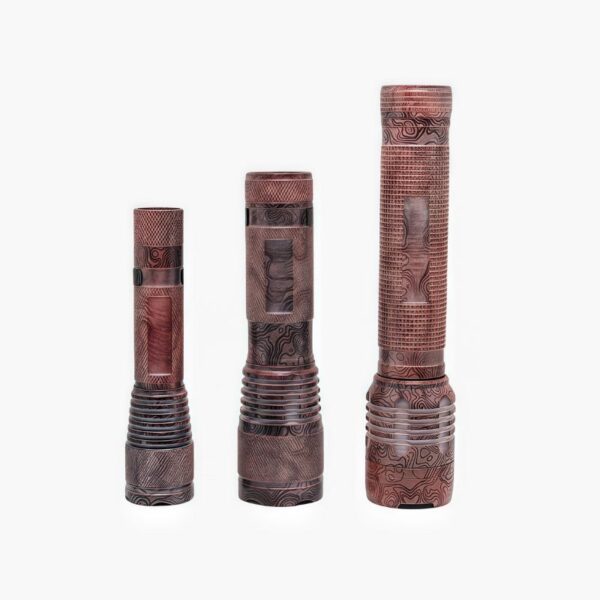 Best AAA Flashlight | 280LM, Zoomable, 6xAAA, Aluminum Body, Custom Ready