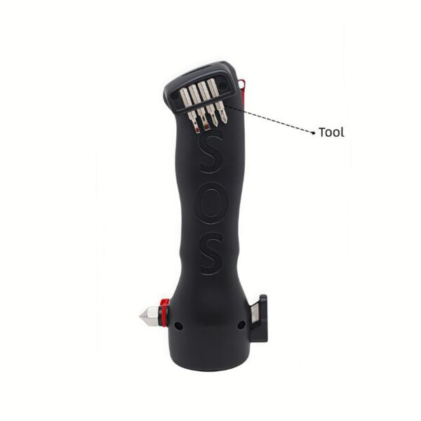 Multi-Function Tactical Flashing Tool Kit | Emergency Escape Tool with Dual Lights & USB-C Power