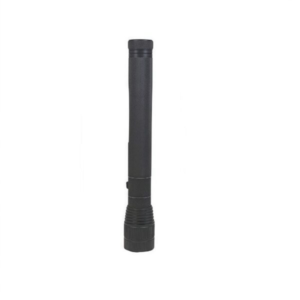 Tactical Long Throw Flashlight | 3xD Battery Powered | Twist-Zoom Focus | Impact-Resistant Aluminum Body