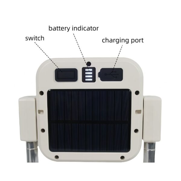 Solar Work Light | 450LM COB/SMD, 1.67m Extendable Pole, Multi-Function Base