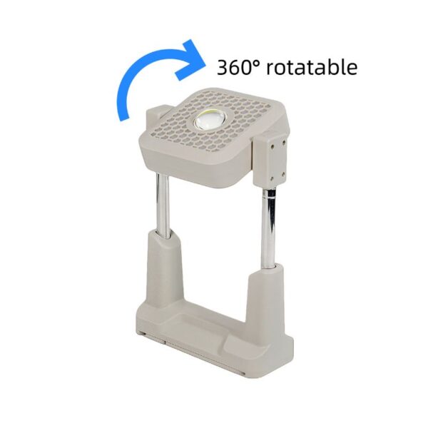 Solar Work Light | 450LM COB/SMD, 1.67m Extendable Pole, Multi-Function Base