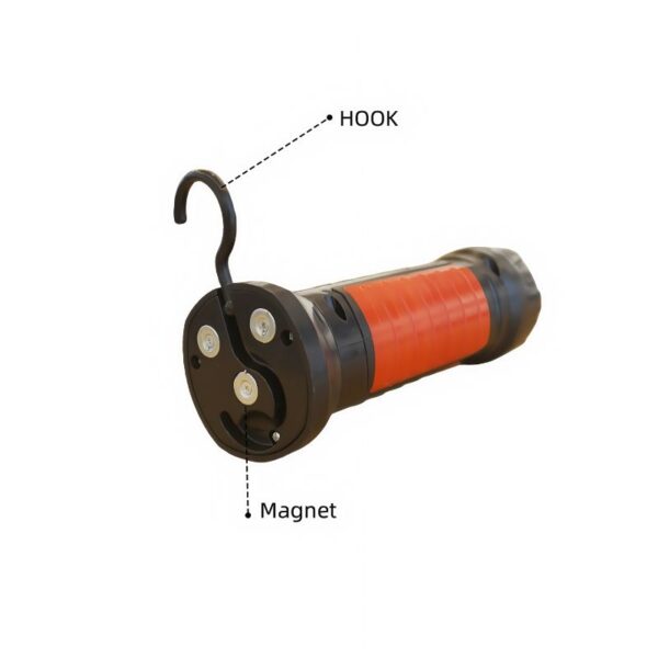 Vehicle Inspection Lamp | 800LM, Extendable Stand, Magnetic, Dual-Charge