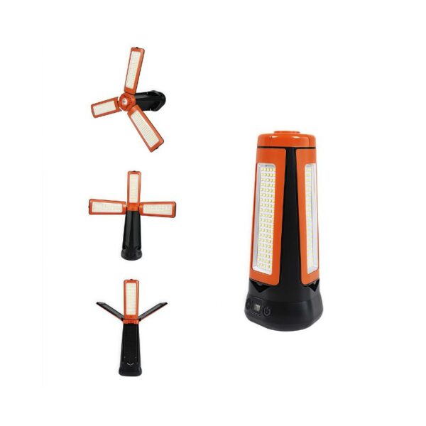 Camping Fan Light | 3600LM, 9000mAh, 1.8m Stand, Multi-Mode, Power Bank