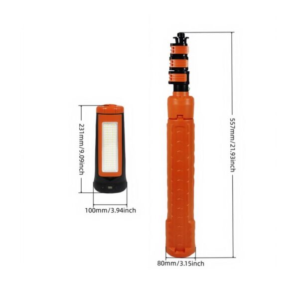 Camping Fan Light | 3600LM, 9000mAh, 1.8m Stand, Multi-Mode, Power Bank