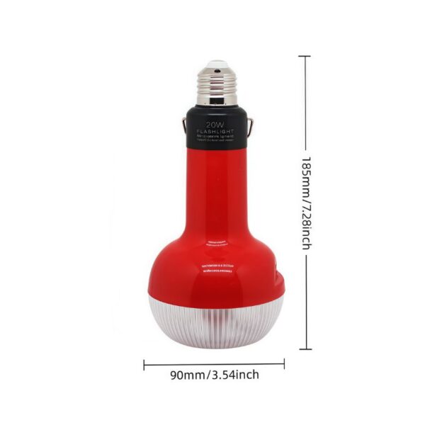 Adjustable-Angle Dual-Light Work & Camp Lamp, 250LM Brightness, 6H Runtime, Built-in Hook, Type-C Charging, Ideal for Outdoor and Task Lighting