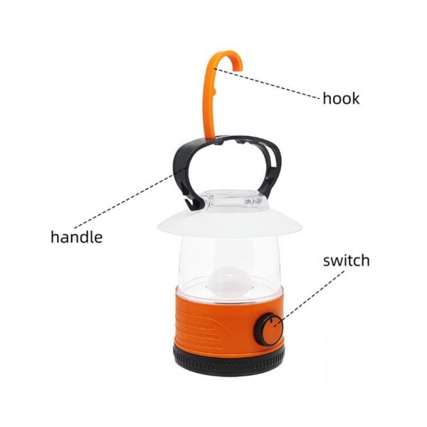 Hanging Camping Lights | Dimmable, Portable, IP44, Battery-Powered