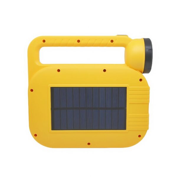 Solar-Rechargeable Multi-Mode Work Light | 8H Runtime | Dual USB-C/Solar Charging | Portable Emergency & Worksite Lighting