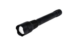 Bright LED flashlight ideal for camping, outdoor activities, and emergency situations.