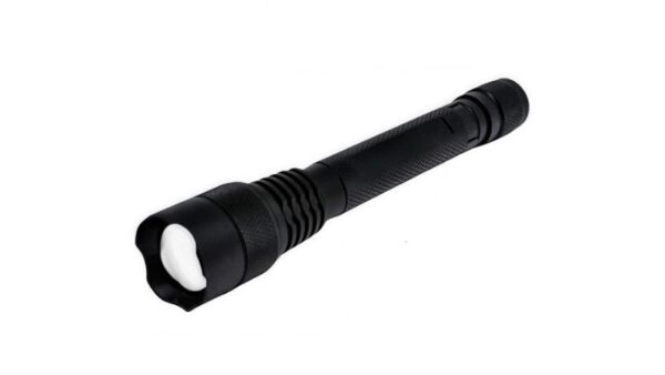 Bright LED flashlight ideal for camping, outdoor activities, and emergency situations.