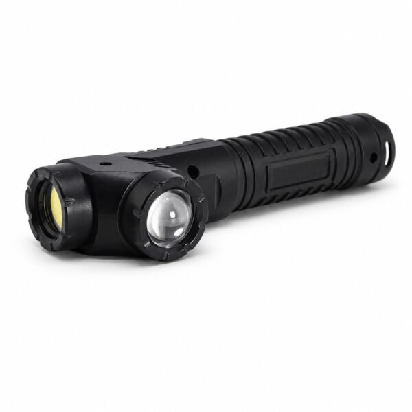 WK1046 rechargeable spot and flood flashlight - dual-light product angle