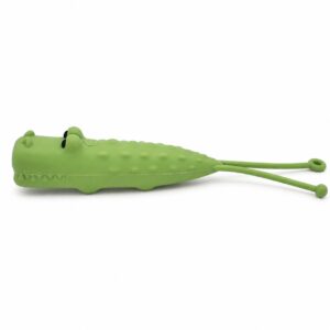 WK1050A rechargeable crocodile-shaped torch for children - crocodile side profile