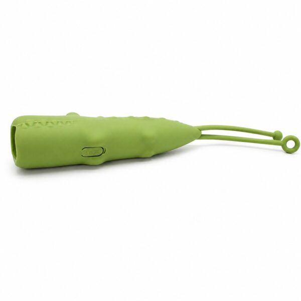 WK1050A rechargeable crocodile-shaped torch for children - switch-side product view