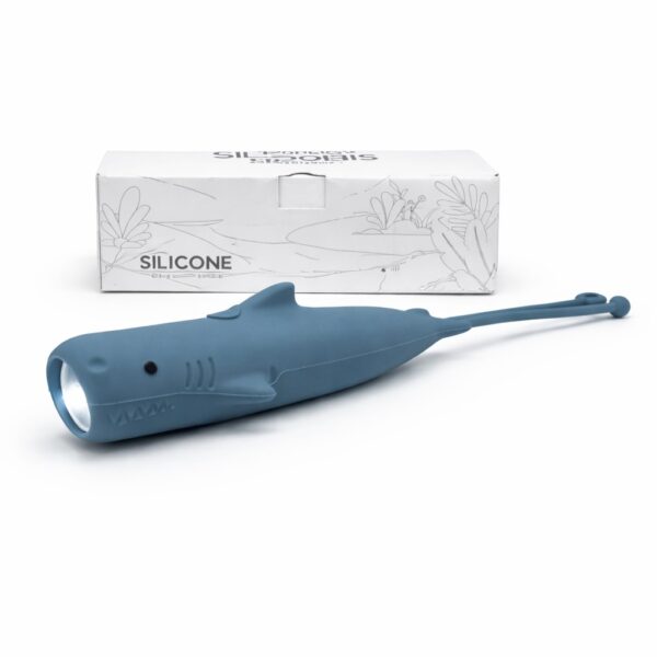 WK1050B rechargeable shark-shaped torch for children - shark torch with retail box