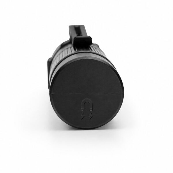 WK1054 rechargeable flashlight work light with magnetic base and clip - magnetic base detail