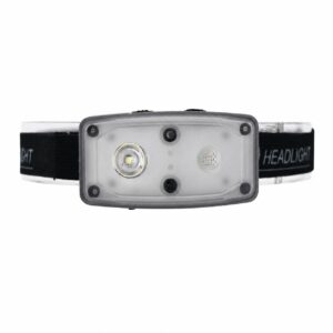 WK3059 lightweight motion sensor headlamp with white and red LEDs showing lightweight sensor headlamp