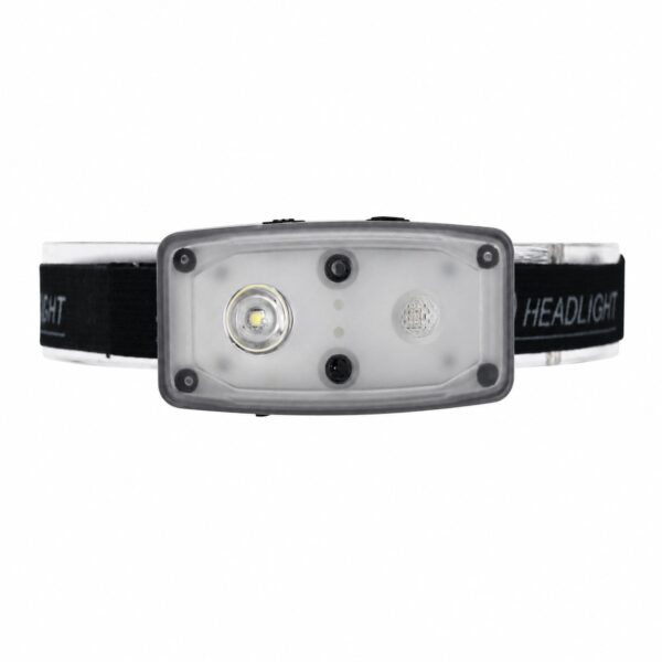 WK3059 lightweight motion sensor headlamp with white and red LEDs showing lightweight sensor headlamp