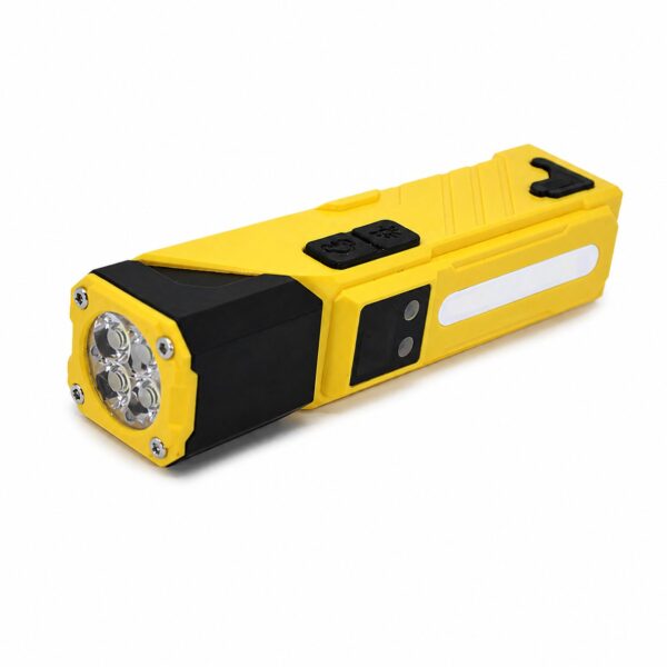 WK3065 four-in-one motion sensor work light with headband and bicycle mounts showing four-in-one work light