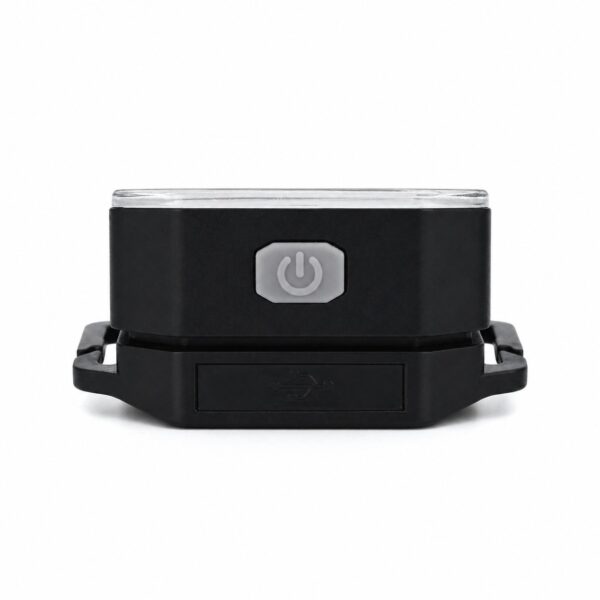 WK3067 two-in-one LED light beanie with a detachable headlamp module - rear power control